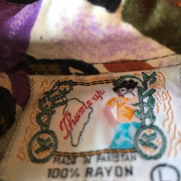 80’s 90’s Thums Up shirt top - Picture 2 of 5